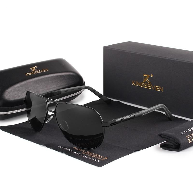 Herren Sonnenbrille | Vintage | UV-Schutz | Polarisiert | Robust-Luzern Mode