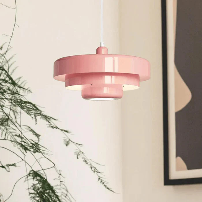 LED Hängeleuchte | Vintage | Stilvoll | Vielseitig | Atmosphärisch | Langlebig | Metall-Rosa-Kaltweiß-Luzern Mode