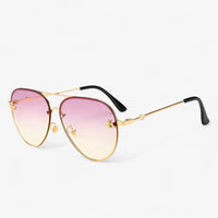 Piloten-Sonnenbrille | Bienen-Detail | Vintage | Unisex | UV-Schutz-Luzern Mode