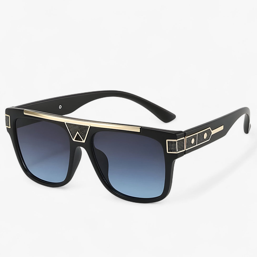 Piloten-Sonnenbrille | Spiegelgläsern | Vintage | Unisex | UV-Schutz-Grau Blau-Luzern Mode