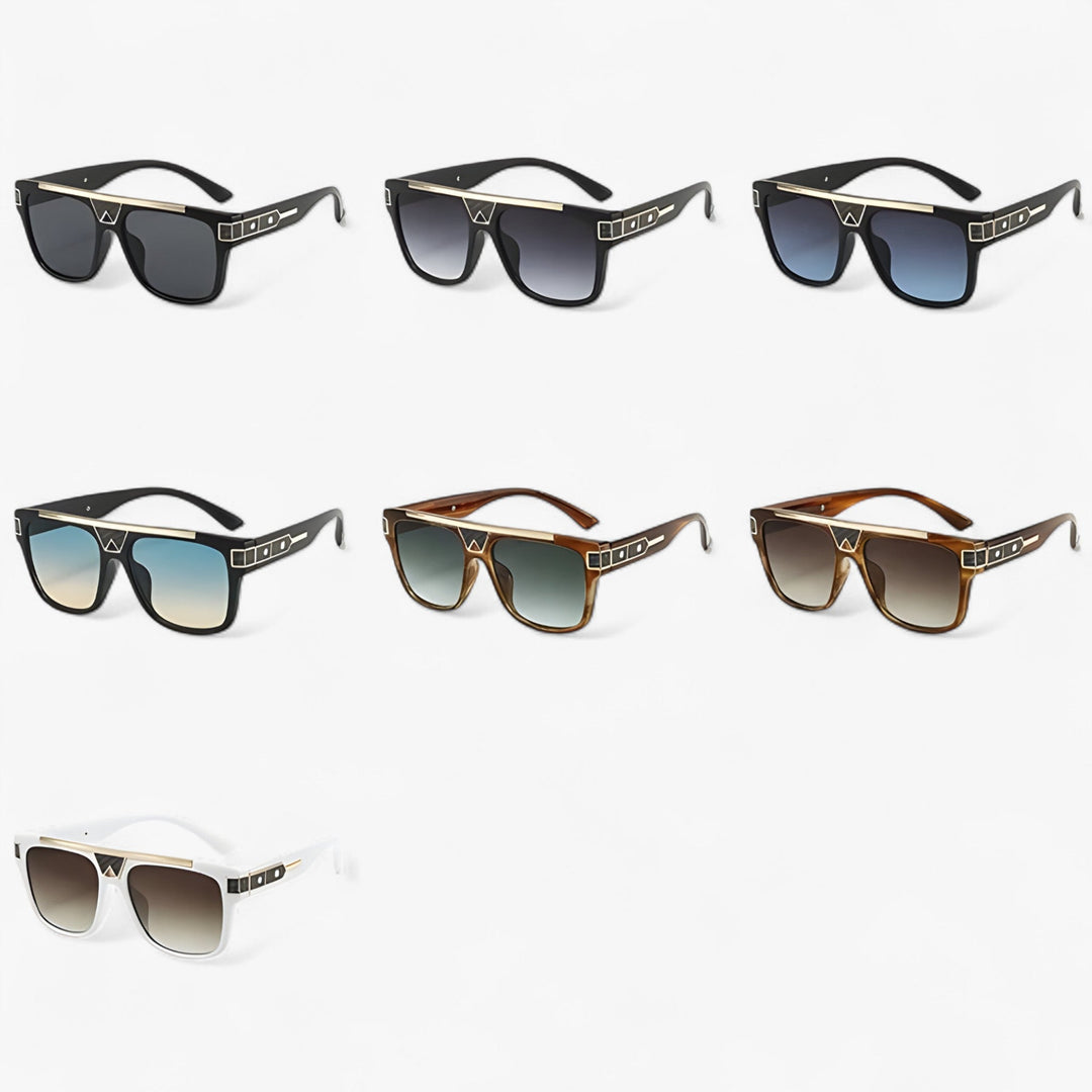 Piloten-Sonnenbrille | Spiegelgläsern | Vintage | Unisex | UV-Schutz-Luzern Mode