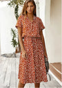 Vintage Sommerkleid mit halblangen Ärmeln – Maevy