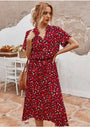 Vintage Sommerkleid mit halblangen Ärmeln – Maevy