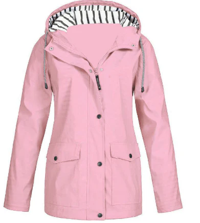 Wasser- und Winddichte Damenjacke für Herbst und Winter – Leona