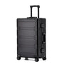 Hartschalenkoffer | Vollaluminium | 4 Rollen | TSA-Zahlenschloss-Schwarz-L (104 L)-Luzern Mode