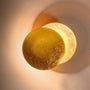 Wandleuchte | Neuer Mond | LED | Energiesparend | Minimalistisch-Gold-20 cm-Luzern Mode