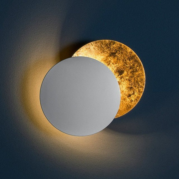 Wandleuchte | Neuer Mond | LED | Energiesparend | Minimalistisch-Weiß-20 cm-Luzern Mode