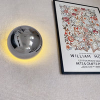Runde Wandlampe | Retro-Look | Vintage | LED | Wedge-Fassung | Glas-Luzern Mode