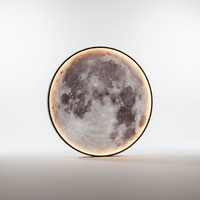 Wandmontierte Mondlampe - Moonveil
