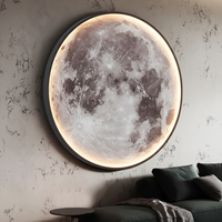 Wandmontierte Mondlampe - Moonveil