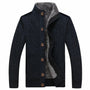 Herren Strickjacke mit warmer Innenfutter – Tobias