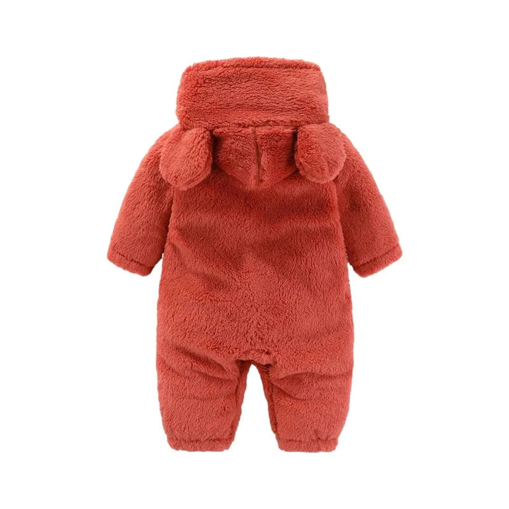 Baby-Overall | Weich | Niedlich | Knöpfe | Ohren | Kapuze | Warm-Luzern Mode
