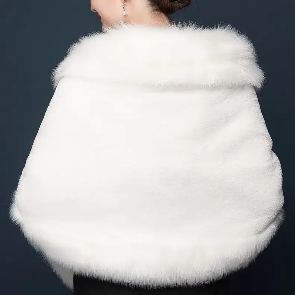 Luxuriöser Kunstpelz Schal für Damen - Eleganter Winterstyle-Luzern Mode