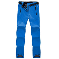 Herren Outdoor Wanderhose wasserdicht atmungsaktiv robust-Blau-S-Luzern Mode