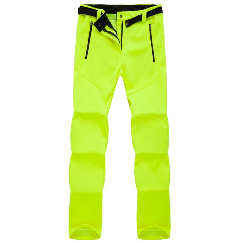 Herren Outdoor Wanderhose wasserdicht atmungsaktiv robust-Neon Gelb-S-Luzern Mode