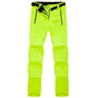 Herren Outdoor Wanderhose wasserdicht atmungsaktiv robust-Neon Gelb-S-Luzern Mode