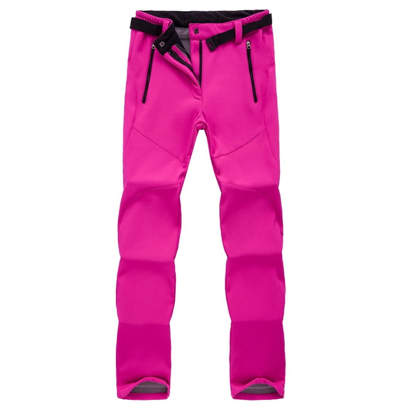 Herren Outdoor Wanderhose wasserdicht atmungsaktiv robust-Rosa-S-Luzern Mode