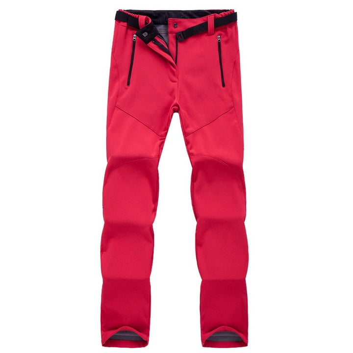 Herren Outdoor Wanderhose wasserdicht atmungsaktiv robust-Rot-S-Luzern Mode