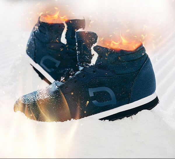 Herren Schneestiefel | Warm | Gefüttert | Robust | Rutschfest | Wasserdicht-Luzern Mode