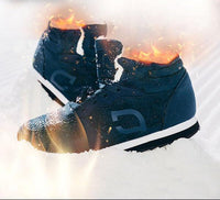 Herren Schneestiefel | Warm | Gefüttert | Robust | Rutschfest | Wasserdicht-Luzern Mode
