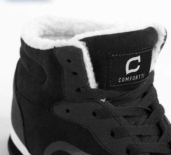 Herren Winterschuhe | Gefüttert | Warm | Rutschfest | Wasserabweisend-Luzern Mode