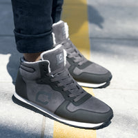 Herren Winterschuhe | Gefüttert | Warm | Rutschfest | Wasserabweisend-Luzern Mode