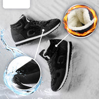 Herren Winterschuhe | Gefüttert | Warm | Rutschfest | Wasserabweisend-Luzern Mode