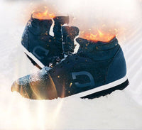 Herren Winterschuhe | Gefüttert | Warm | Rutschfest | Wasserabweisend-Luzern Mode