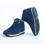 Herren Winterschuhe | Gefüttert | Warm | Rutschfest | Wasserabweisend-Blau-39-Luzern Mode