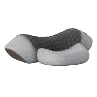 Nackenkissen | Wärme Massage Vielseitig Ergonomisch Komfortabel USB-Grau-Luzern Mode