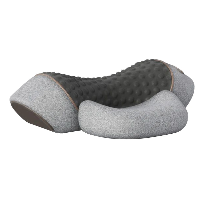 Nackenkissen | Wärme Massage Vielseitig Ergonomisch Komfortabel USB-Grau-Luzern Mode