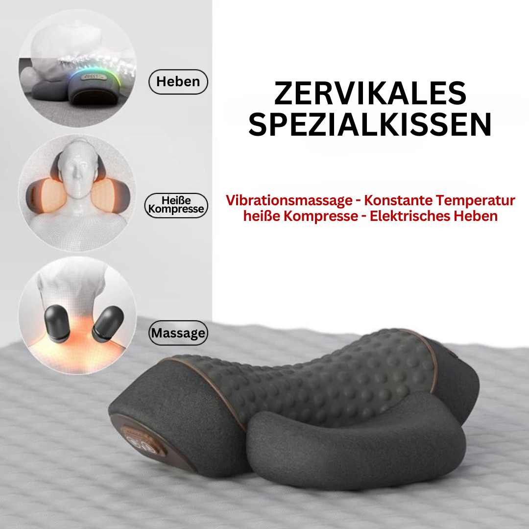 Nackenkissen | Wärme Massage Vielseitig Ergonomisch Komfortabel USB-Luzern Mode