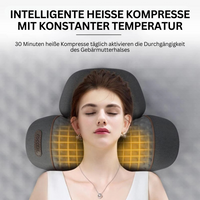 Nackenkissen | Wärme Massage Vielseitig Ergonomisch Komfortabel USB-Luzern Mode