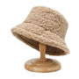 Herren Damen Winter Fischerhut aus Teddyfell Warm-Beige-Luzern Mode