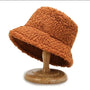 Herren Damen Winter Fischerhut aus Teddyfell Warm-Braun-Luzern Mode