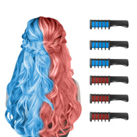 Lockenstab Set für Voluminöse Locken und Wellen Styling-Blau-Rot-Luzern Mode