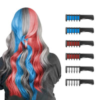 Lockenstab Set für Voluminöse Locken und Wellen Styling-Blau-Rot-Weiß-Luzern Mode