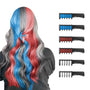 Lockenstab Set für Voluminöse Locken und Wellen Styling-Blau-Rot-Weiß-Luzern Mode