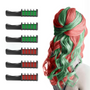 Lockenstab Set für Voluminöse Locken und Wellen Styling-Grün-Rot-Luzern Mode