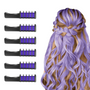 Lockenstab Set für Voluminöse Locken und Wellen Styling-Lila-Luzern Mode