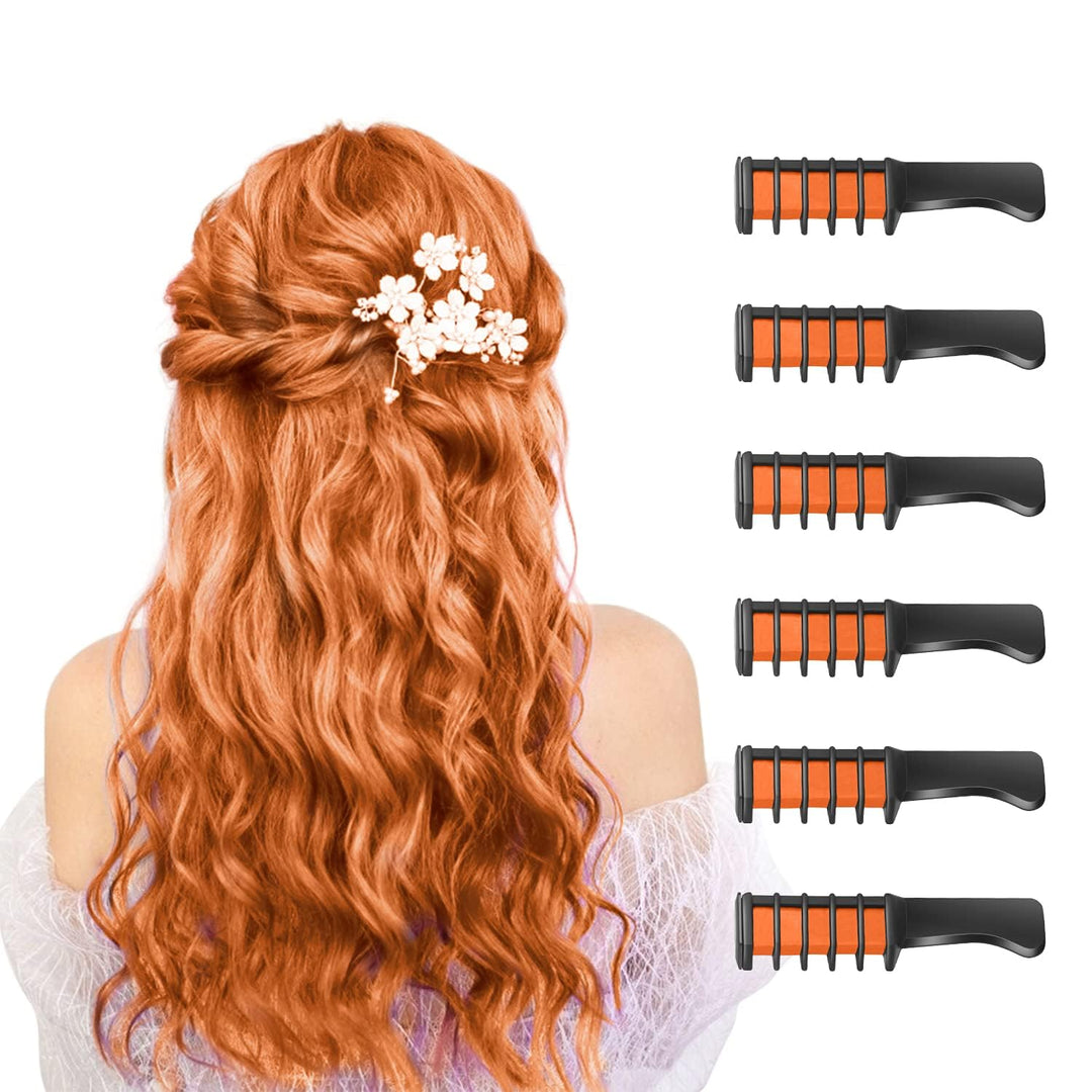 Lockenstab Set für Voluminöse Locken und Wellen Styling-Orange-Luzern Mode