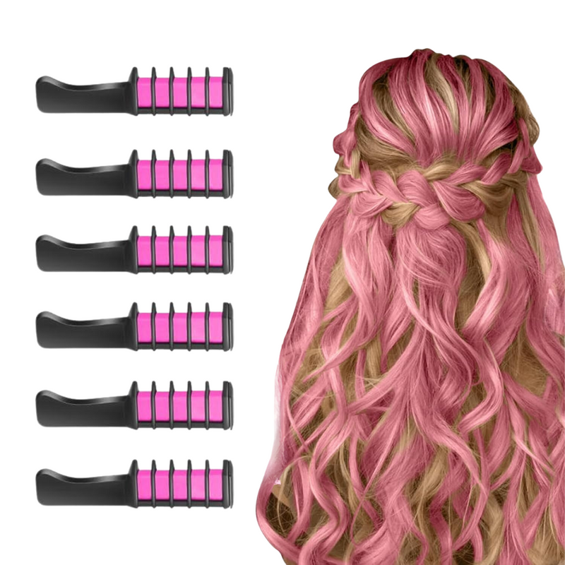 Lockenstab Set für Voluminöse Locken und Wellen Styling-Rosa-Luzern Mode