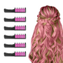 Lockenstab Set für Voluminöse Locken und Wellen Styling-Rosa-Luzern Mode