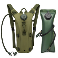 Wasser-Rucksack | 3L Langlebig Vielseitig Auslaufsicher Verstellbar Komfortabel-Grün-Luzern Mode