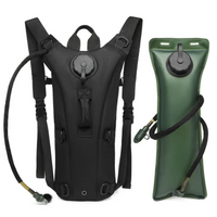 Wasser-Rucksack | 3L Langlebig Vielseitig Auslaufsicher Verstellbar Komfortabel-Schwarz-Luzern Mode