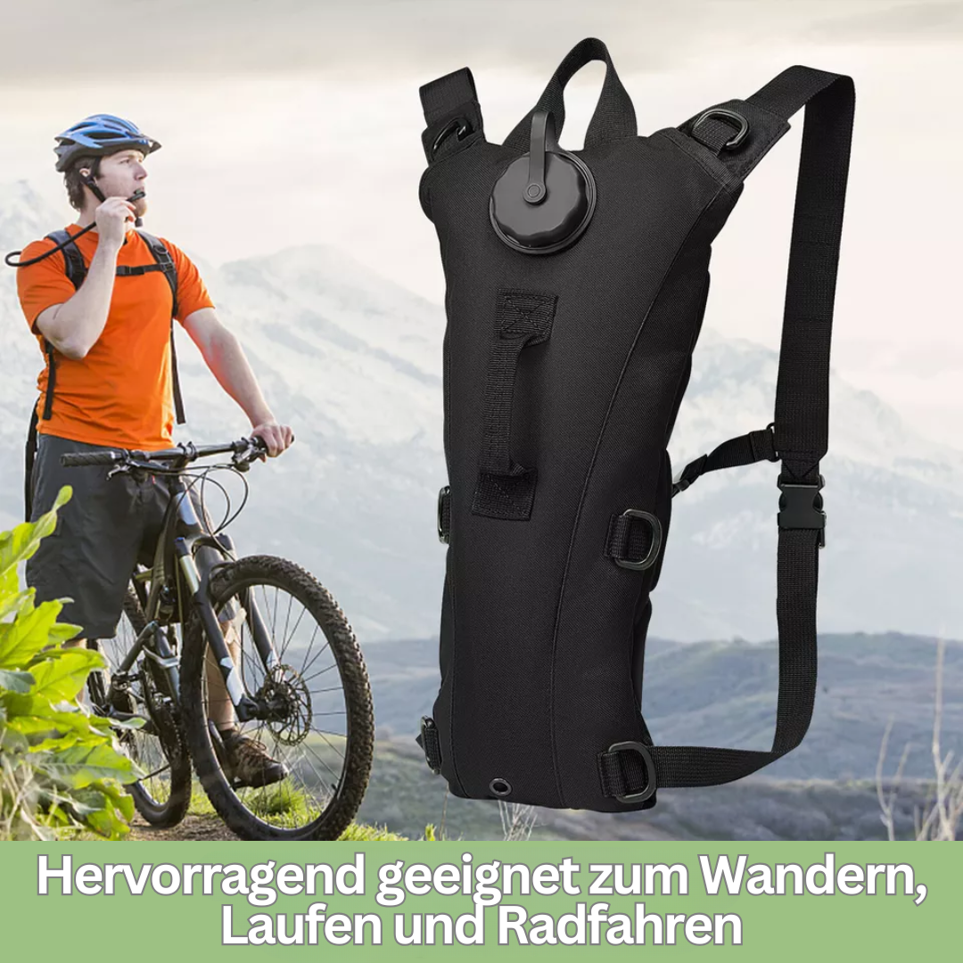 Wasser-Rucksack | 3L Langlebig Vielseitig Auslaufsicher Verstellbar Komfortabel-Luzern Mode