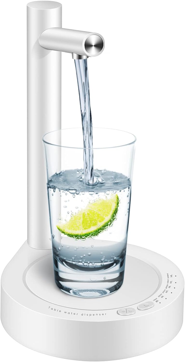Automatischer Wasserspender | Mühelos | 7 Einstellungen | USB-aufladbar-Luzern Mode