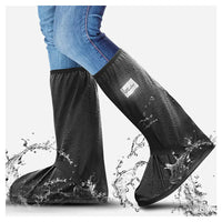 Schoenovertrekken | Schwarz | Wasserdicht | Schlammfest | Hoch-Luzern Mode