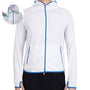 Herren Outdoorjacke | Wasserfest | Winddicht | Reißverschluss | Kragen-Weiß-S-Luzern Mode
