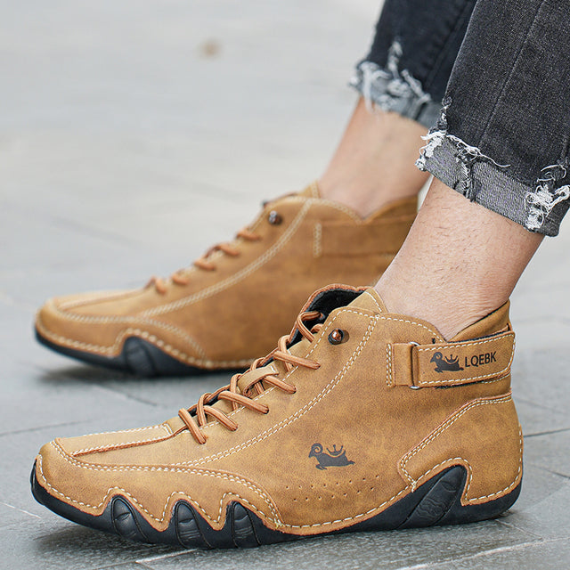 Barfußschuhe wasserdicht | rutschfest | Damen Herren | flexibel | Outdoor | Alltag-Braun-36-Luzern Mode